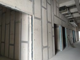 金銀湖協和西院二期隔墻工程